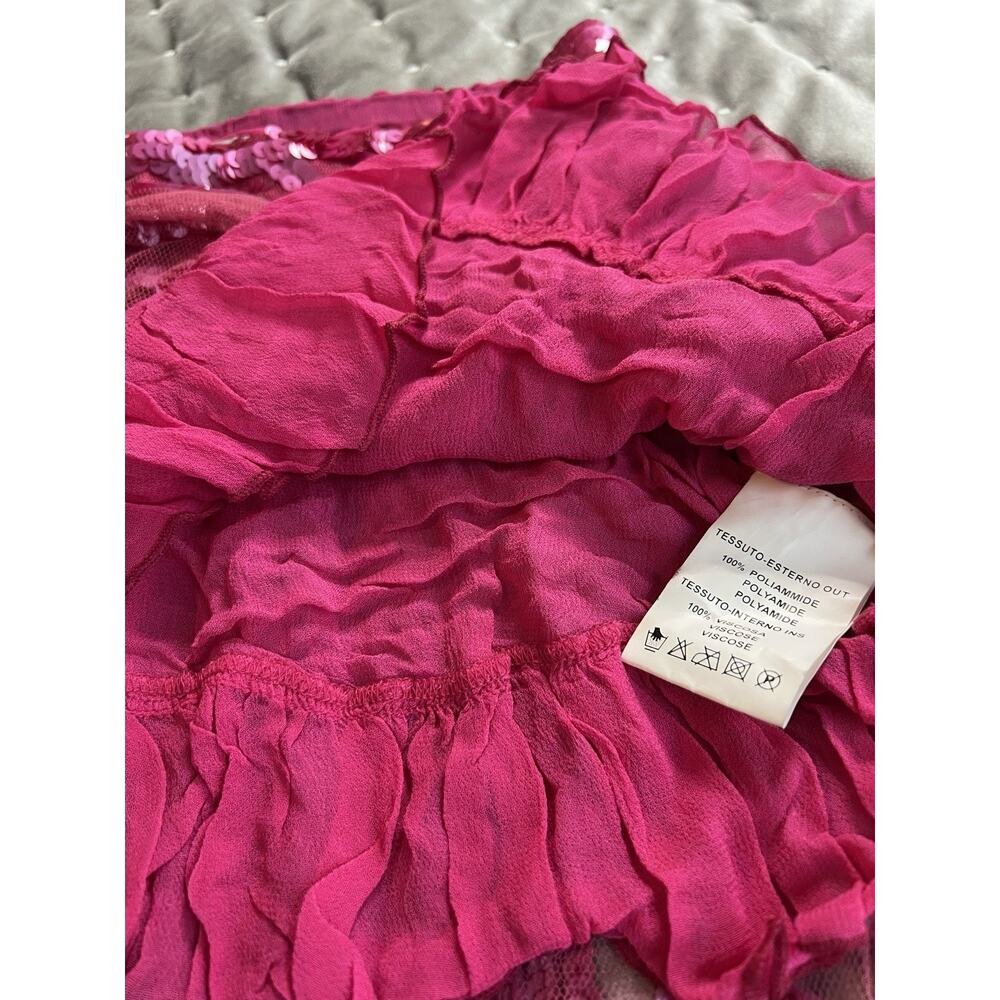 Miss Blumarine Girls Sequin Skirt Embellished Party Dance Ballet Occasion Skirt - Picture 5 of 9